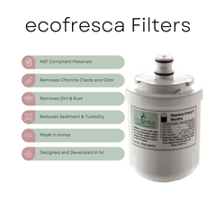 EcoFresca EFW-UKF7003 Maytag Refrigerator Replacement Water Filter