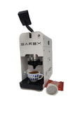 BARBY  Espresso Coffee ESE 44mm POD Machine Black Navy Blue White Creme Color- Made in Italy
