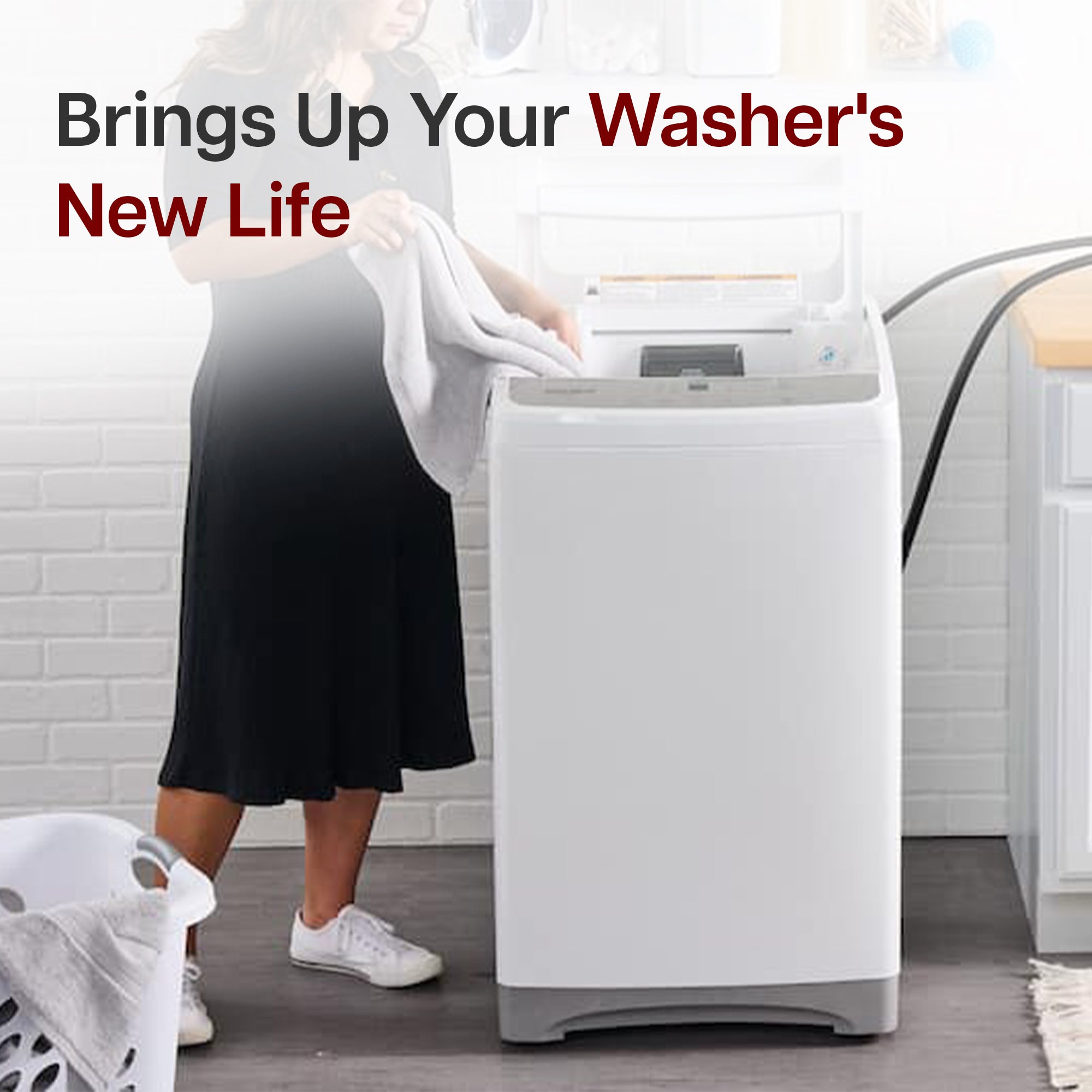 GARP WH38X10017 Drive Shaft and Shifter Assembly for Washing Machines Compatible with GE