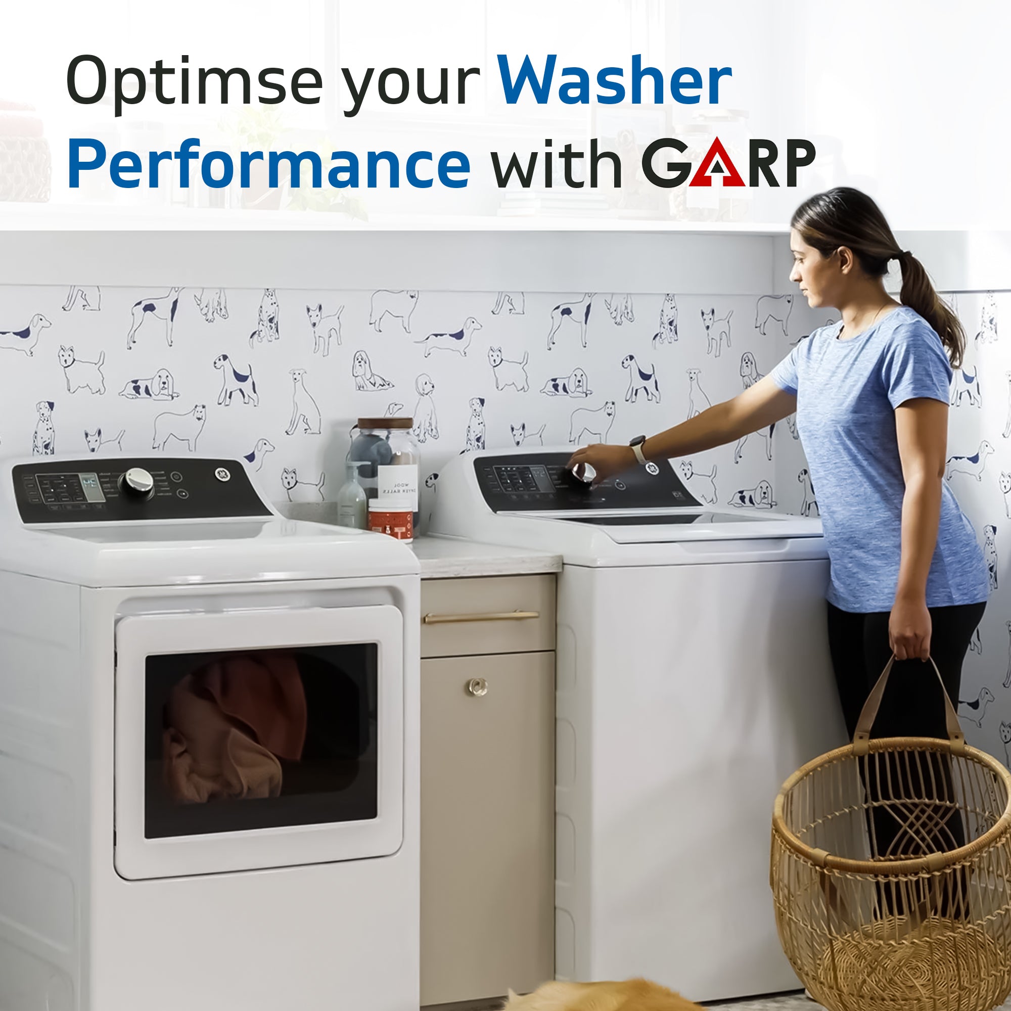 GARP WH38X10019 Shaft and Tube Assembly for Washing Machines Compatible with GE