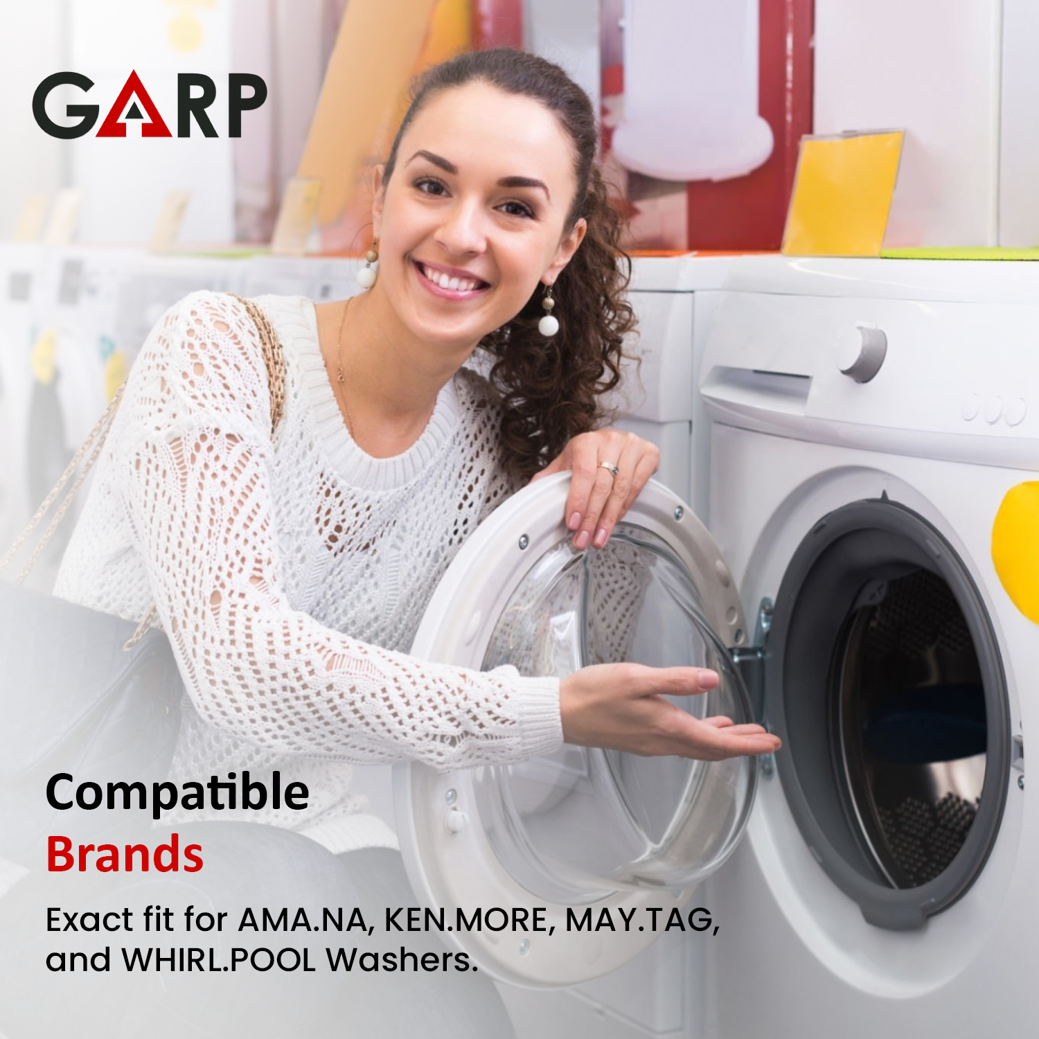 GARP W10130913 Drain Pump Motor for Washing Machines Compatible with Kenmore, Maytag and Whirlpool