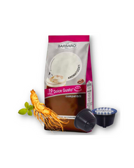 Caffè Barbaro Ginseng Coffee Capsules, Intense Flavor, and Good Quality Coffee Capsules