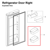 Samsung DA97-06419C Refrigerator Right Door Bin