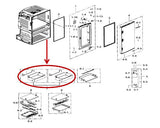 Samsung DA97-14996A Refrigerator Refrigerator Door Bin/Assembly Guard bin-Ref Low Right