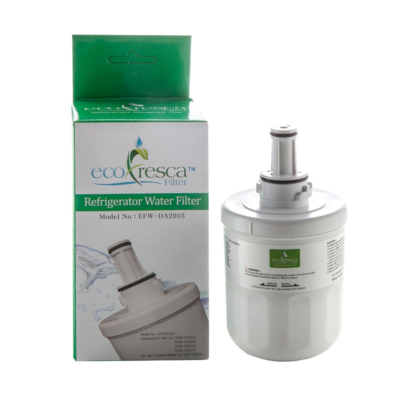 EcoFresca EFW-DA2903 Samsung DA29-00003G Replacement Waterfilter