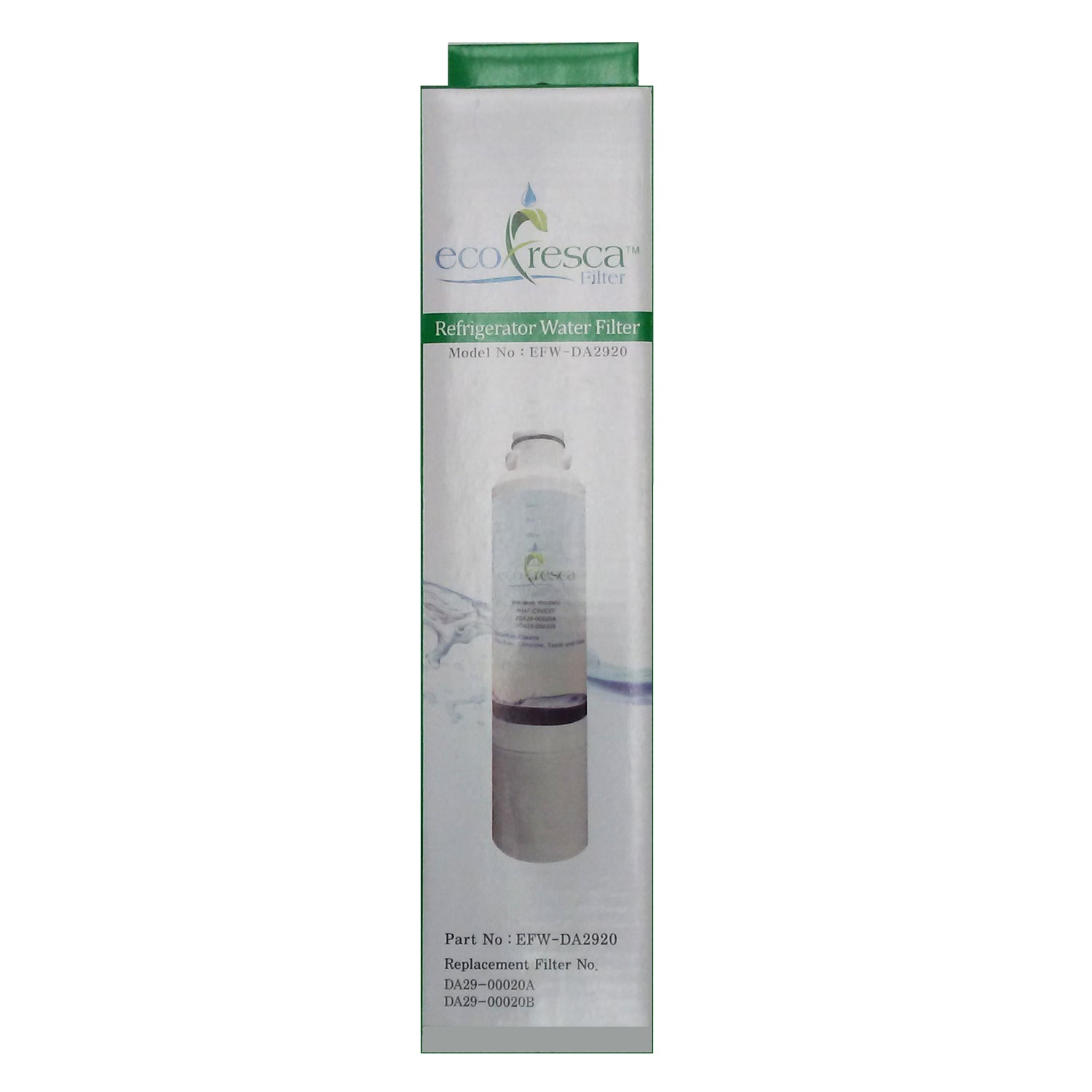 EcoFresca EFW-DA2920 for Samsung DA29-00020B DA29-00020A Replacement Water Filter