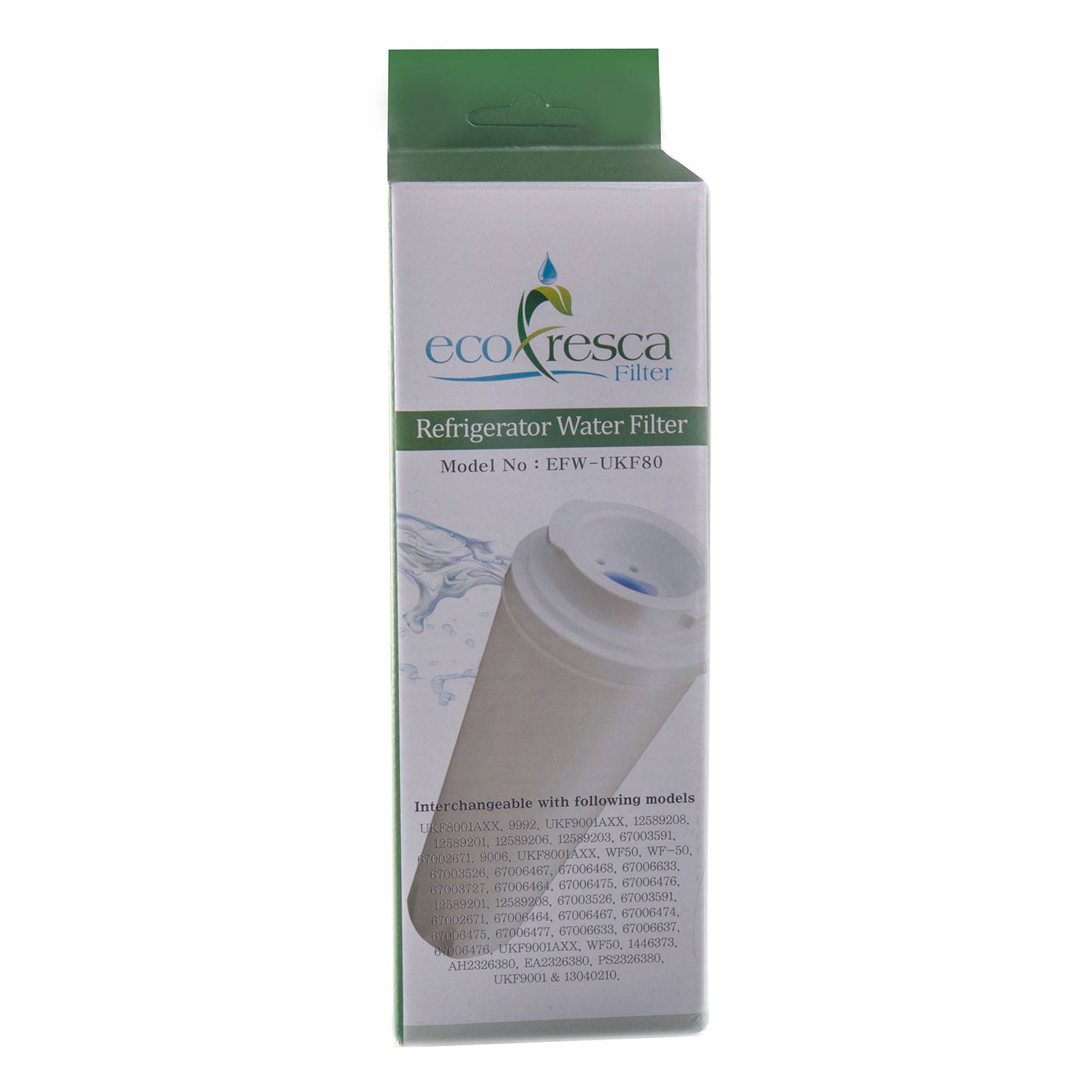 EcoFresca EFW-UKF80 Maytag Refrigerator Replacement Water Filter