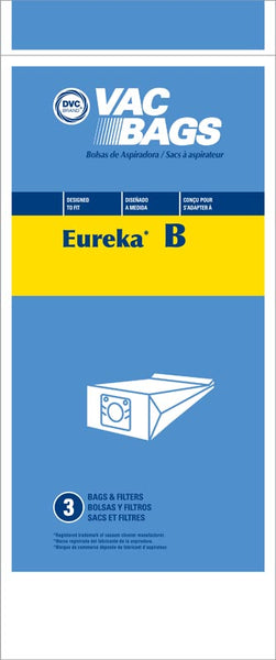 Eureka Compatible Style B Canister with 3 Filters 3+3 Pack Bags 52329