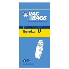 Eureka Compatible Style U Bravo Uprights 3 Pack Bags 54310C
