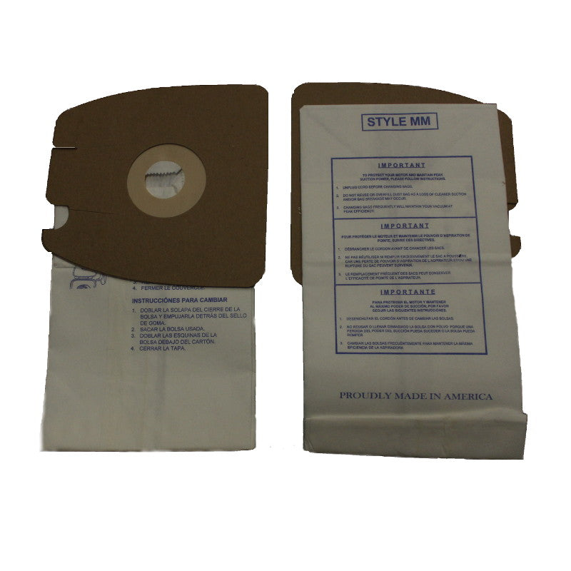 Eureka Compatible Style MM S3680 Canisters Bulk 100 Pack Bags 60297
