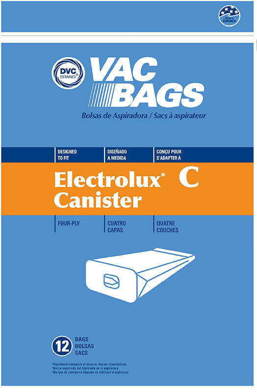 Electrolux Compatible Style C Tank 12 Pack Bags EL206