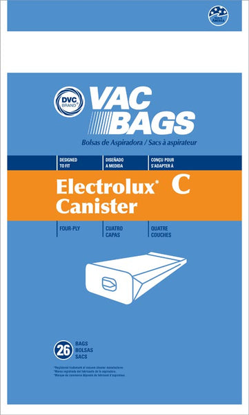 Electrolux Compatible Style C Tank 26 Pack Bags EL206