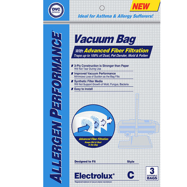 Electrolux Compatible Style C Tank 3 Pack Bags EL206A