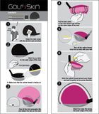 Golf Club Head Protection, Interesting Designs, in Various Patterns and Colors Cover Films by Golf Skin