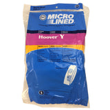 Hoover Compatible Style Y V2, WindTunnel & Tempo Uprights 9 Pack Bags 4010100Y