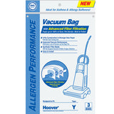Hoover Compatible Style Y V2, WindTunnel & Tempo Uprights 3 Pack Bags 4010801Y