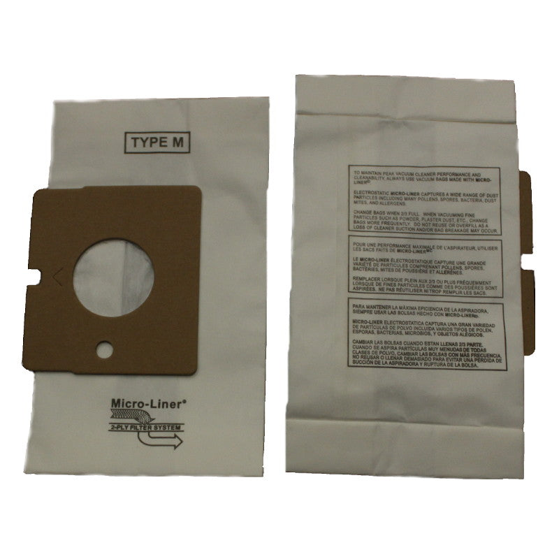 Kenmore Compatible Style M 51195/ Magic Blue/LG Canister Bulk 100 Pack Bags 2050101000