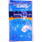 Kenmore Compatible Style C & Q 5055/50558, Type Q 50557 Panasonic C-5 10 Pack Bags 2050557000