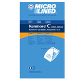 Kenmore Compatible Style C & Q 5055/50558, Type Q 50557 Panasonic C-5 9 Pack Bags KM48751-12