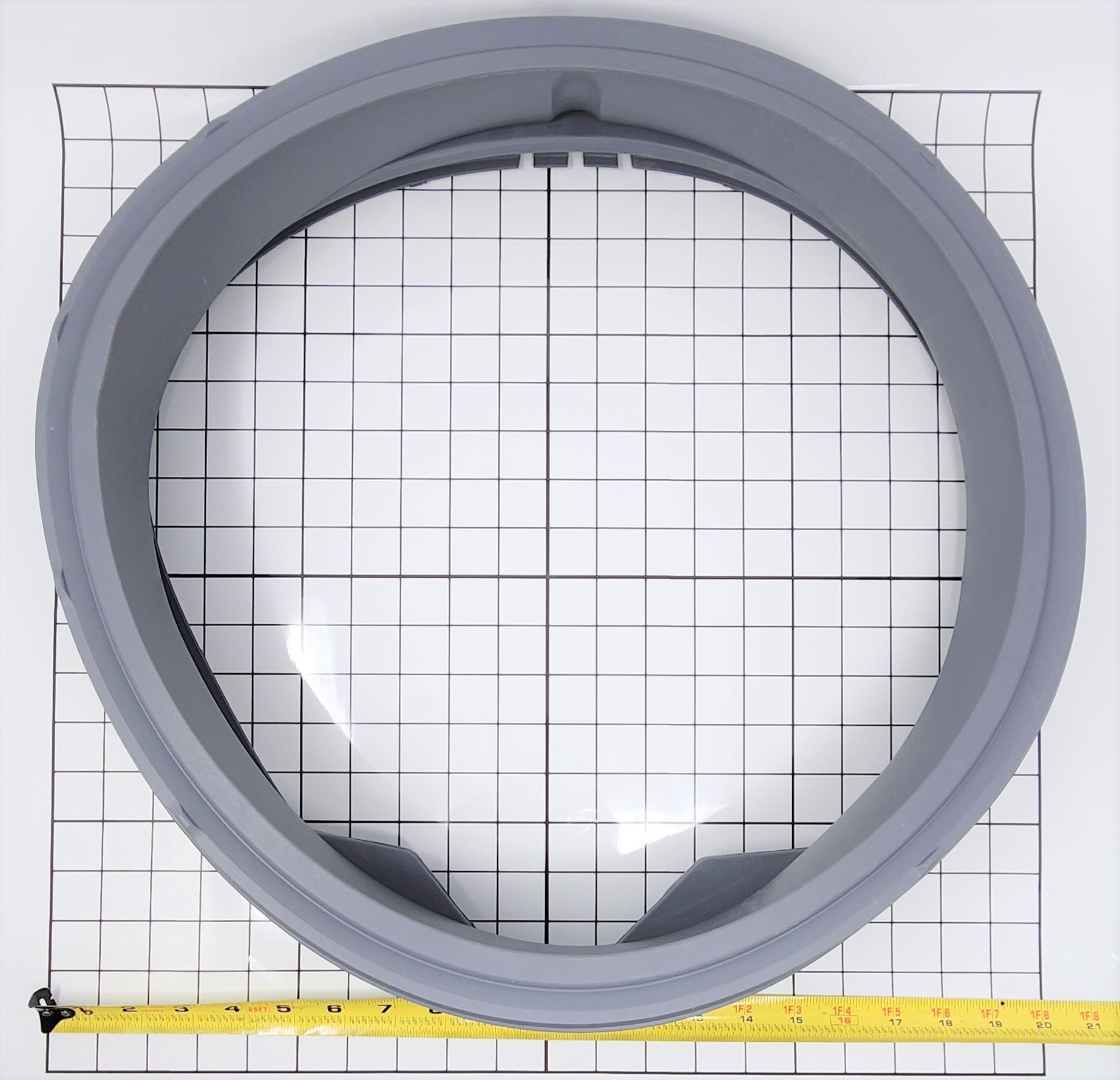 LG 4986ER0004F LG Washer Door Gasket Boot Seal includes a drain port