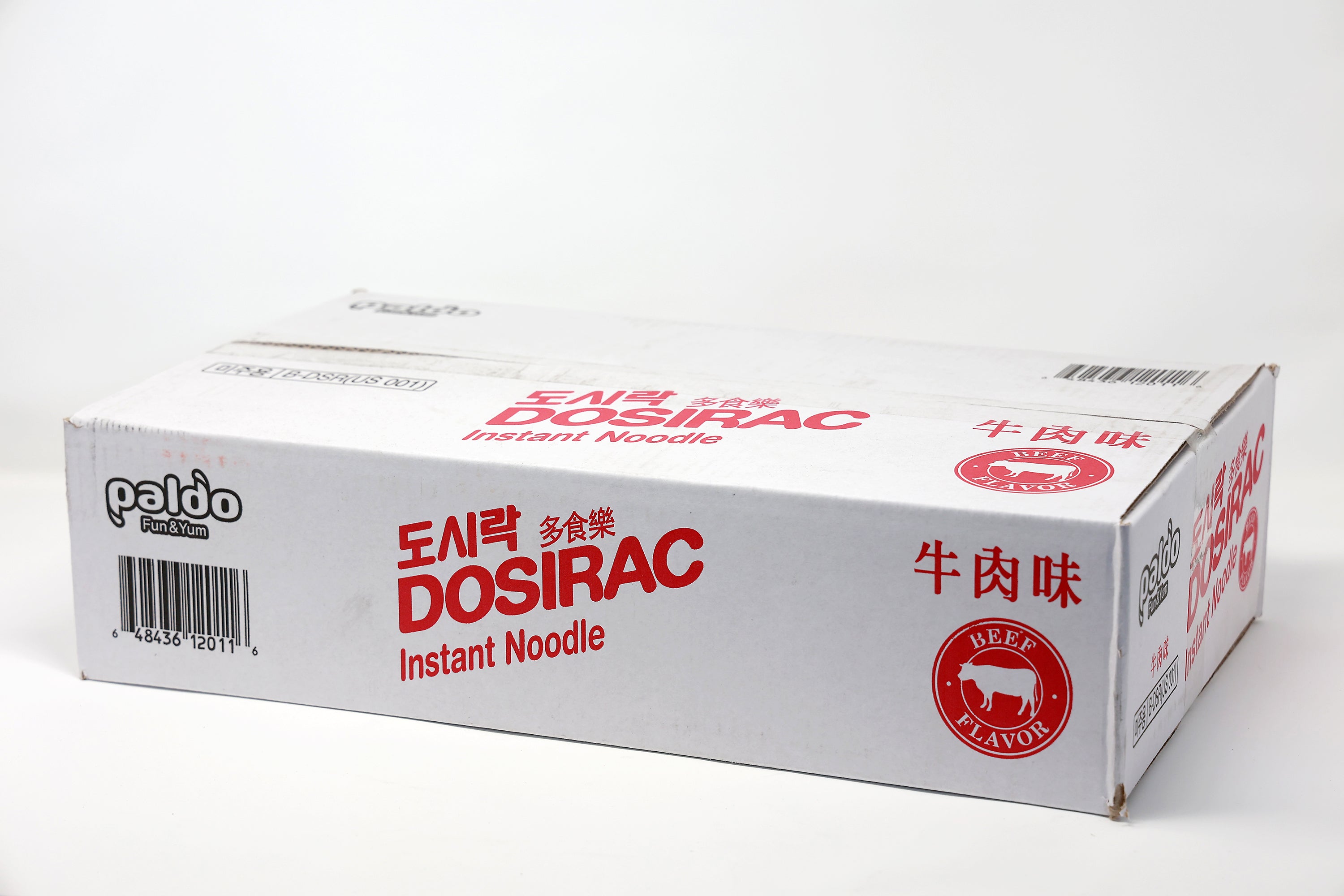 Paldo Fun & Yum Dosirac Beef Flavor Instant Noodles