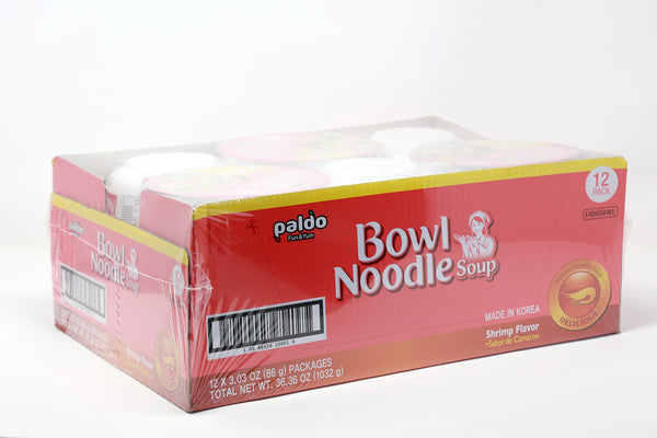 Paldo Fun & Yum Bowl Shrimp Instant Noodles