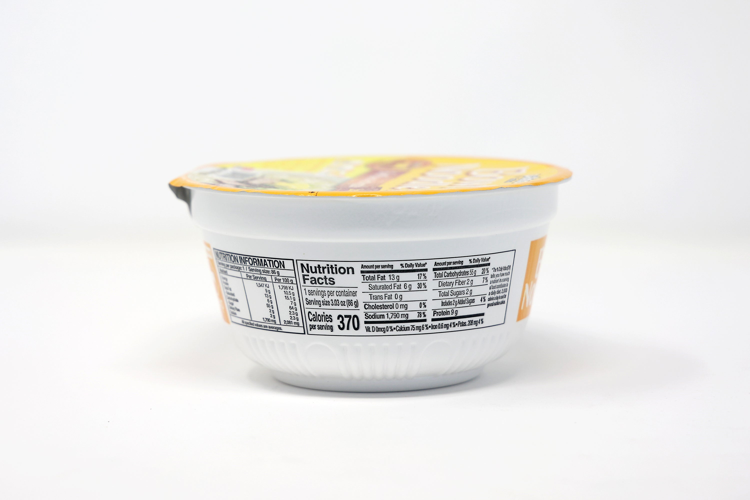 Paldo Fun & Yum Bowl Beef and Vegetable Instant Noodles