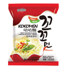 Paldo Fun & Yum Kokomen Hot Spicy Chicken Flavor Instant Noodles
