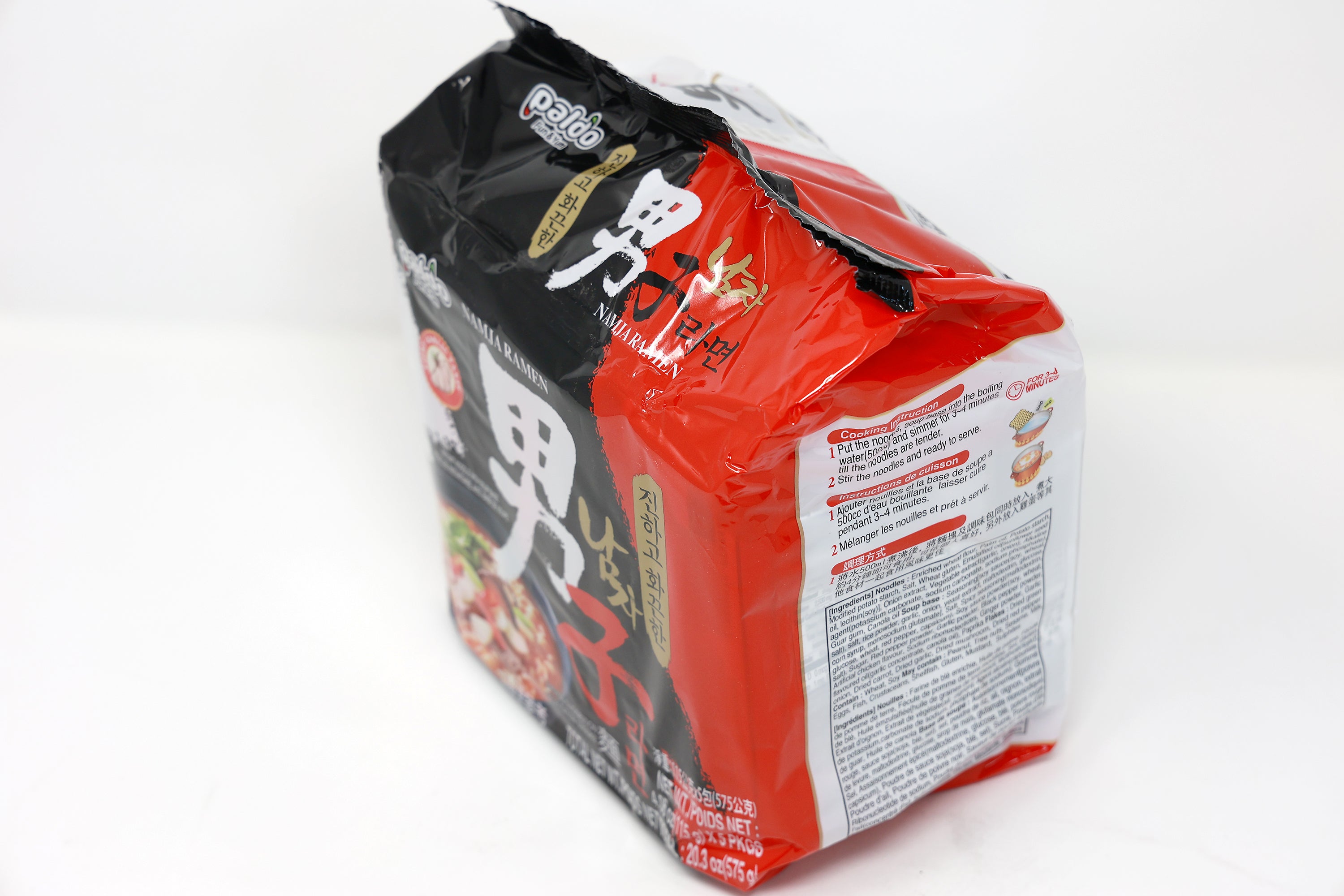 Paldo Fun & Yum Namja Ramen Instant Noodles