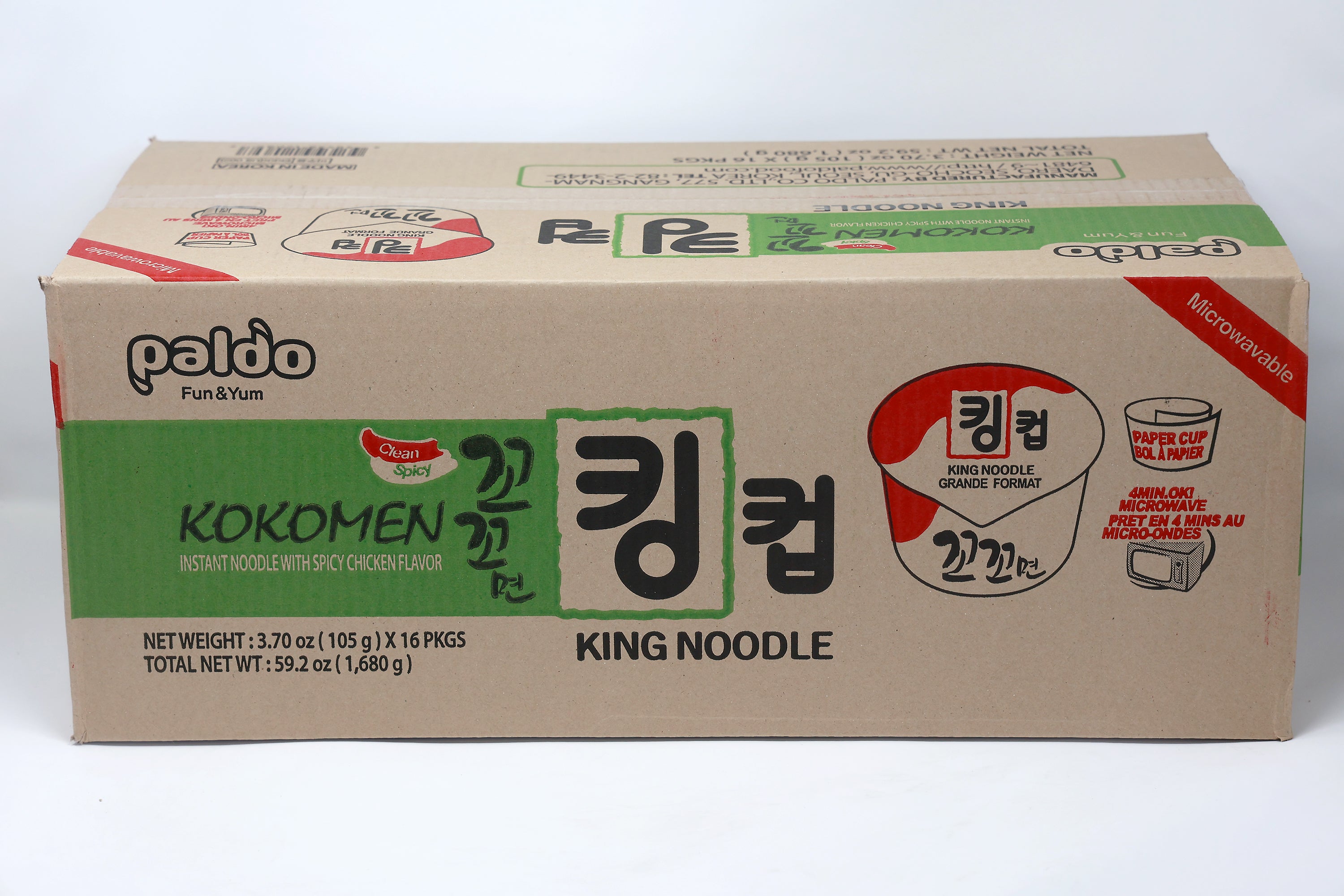 Paldo Fun & Yum Kingcup Kokomen Instant Noodles