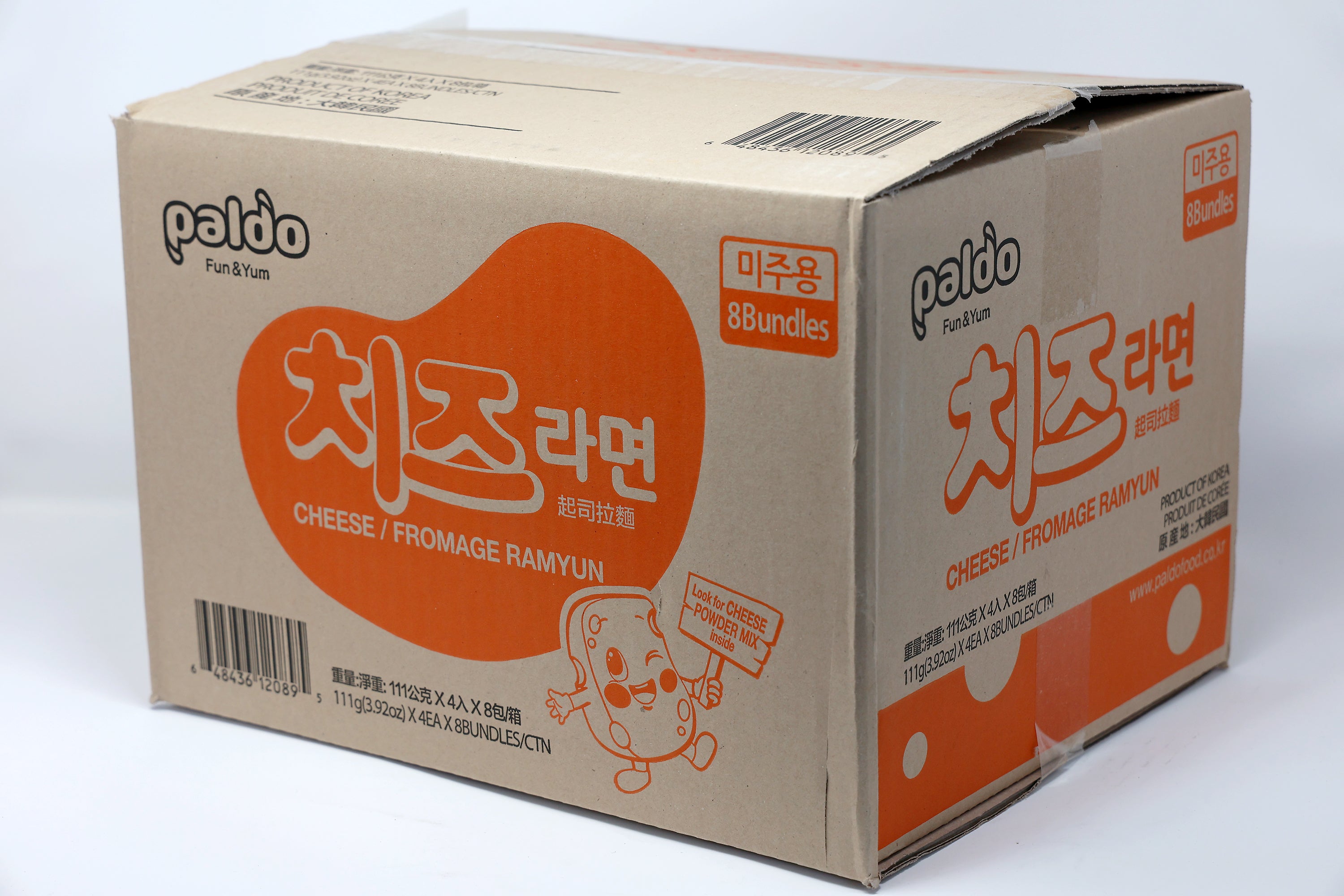 Paldo Fun & Yum Cheese Ramen Instant Noodles