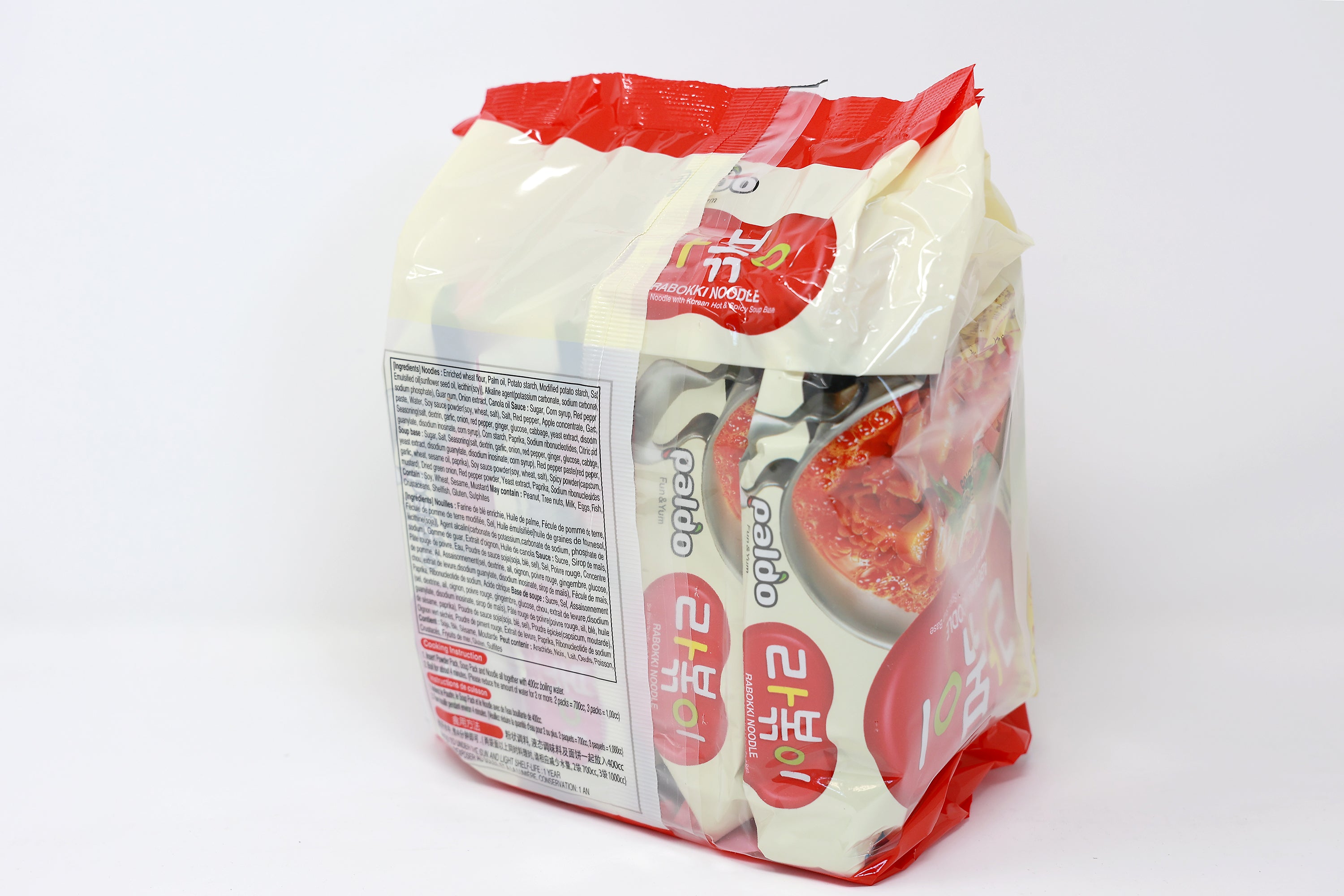 Paldo Fun & Yum Rabokki Noodles Instant Noodles