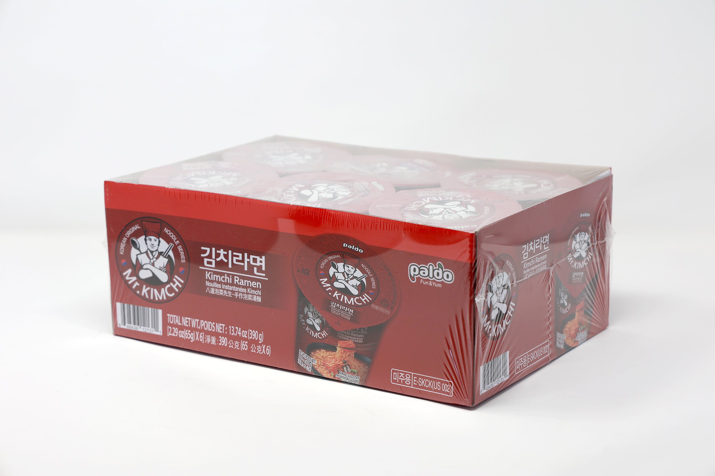 Paldo Fun & Yum Mr. Kimchi Small Cup Instant Noodles