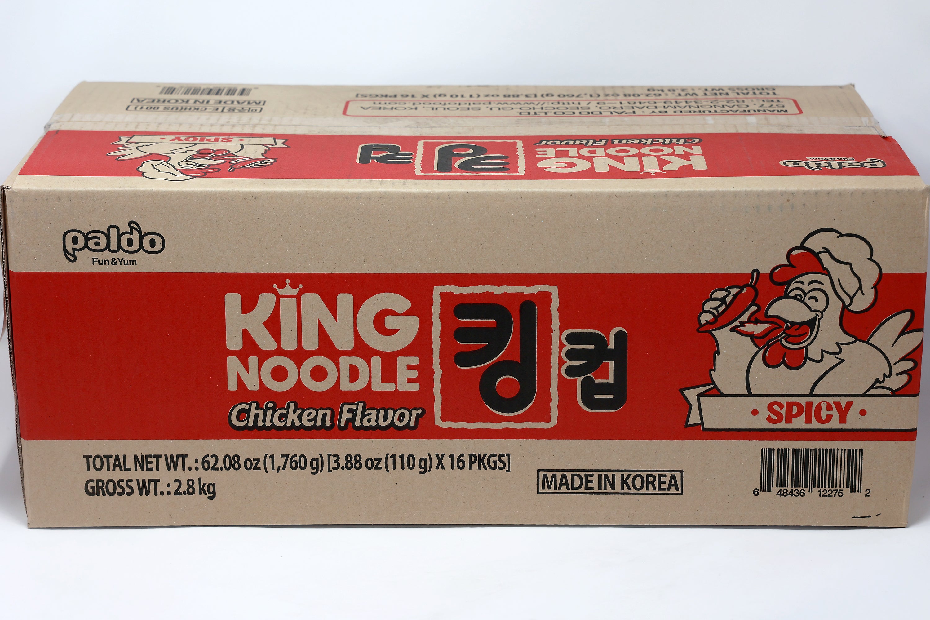 Paldo Fun & Yum Kingcup Chicken Spicy Instant Noodles