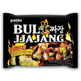Paldo Fun & Yum Bul Jjajangmen Spicy Instant Noodles  Brothless Chajang Ramen with Savory & Sweet Black Bean Sauce, Best Oriental Style Korean Ramyun