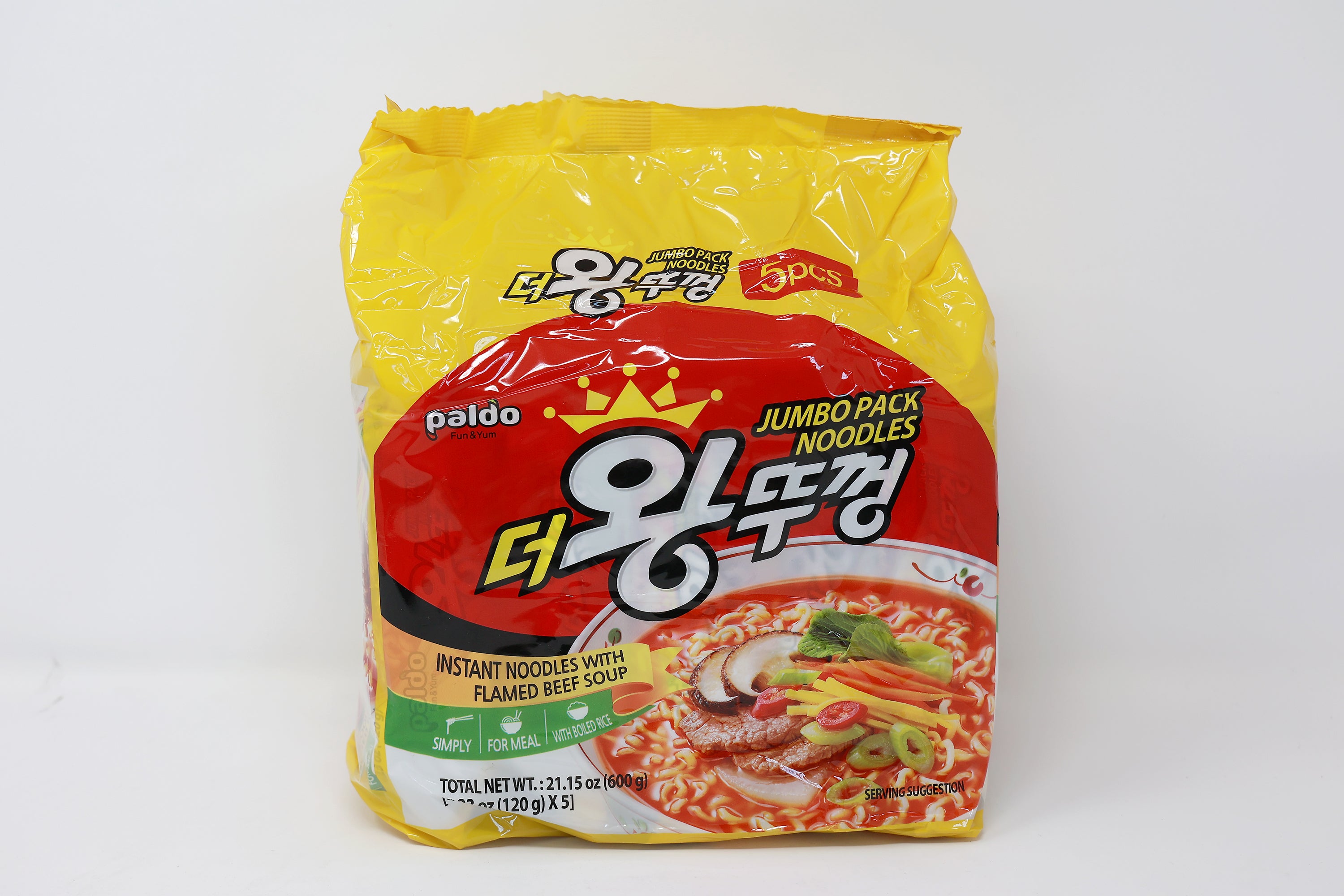 Paldo Fun & Yum The Jumbo Pack Instant Noodles
