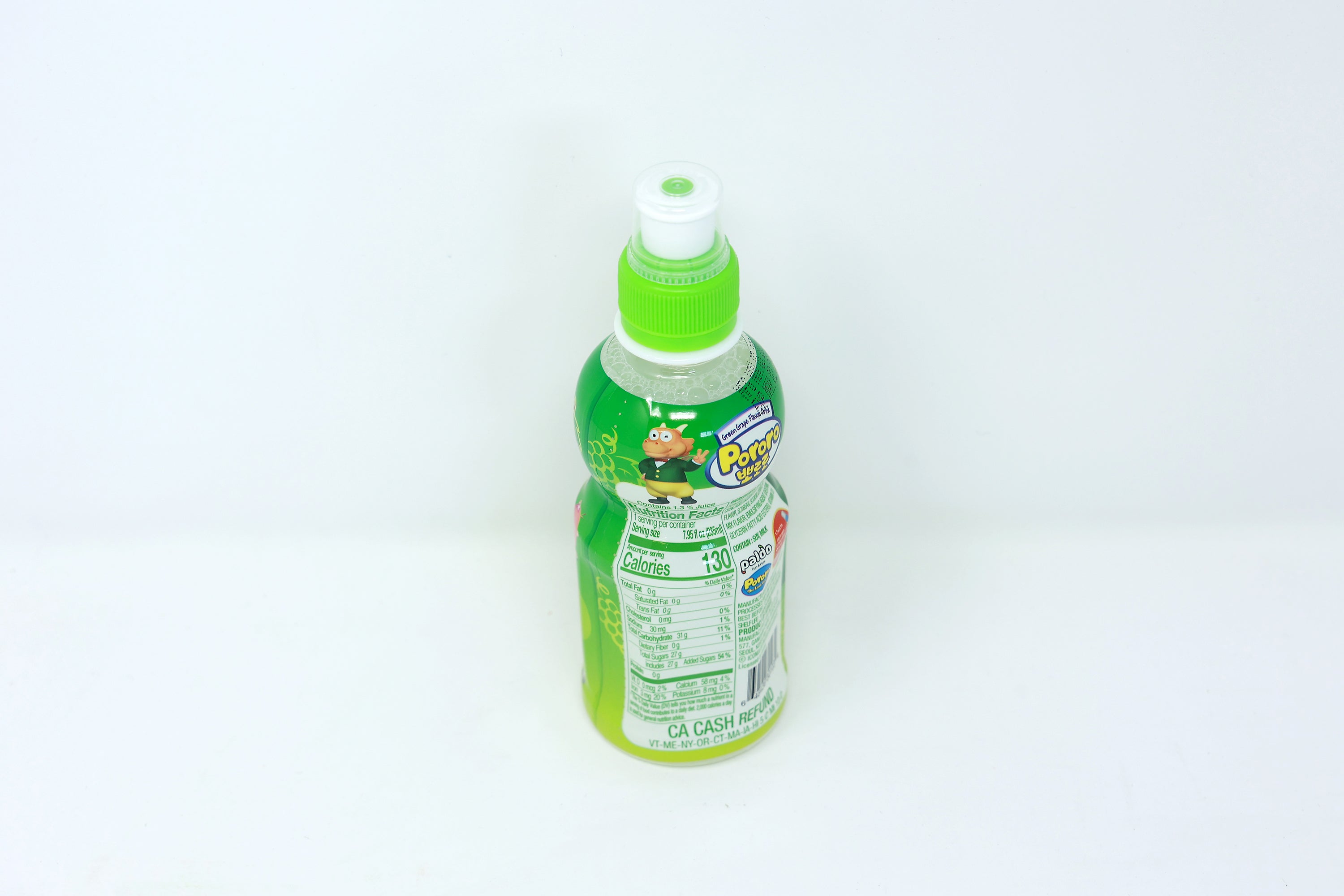 Paldo Fun & Yum Pororo Drinks Grape Flavor Beverage 235ML