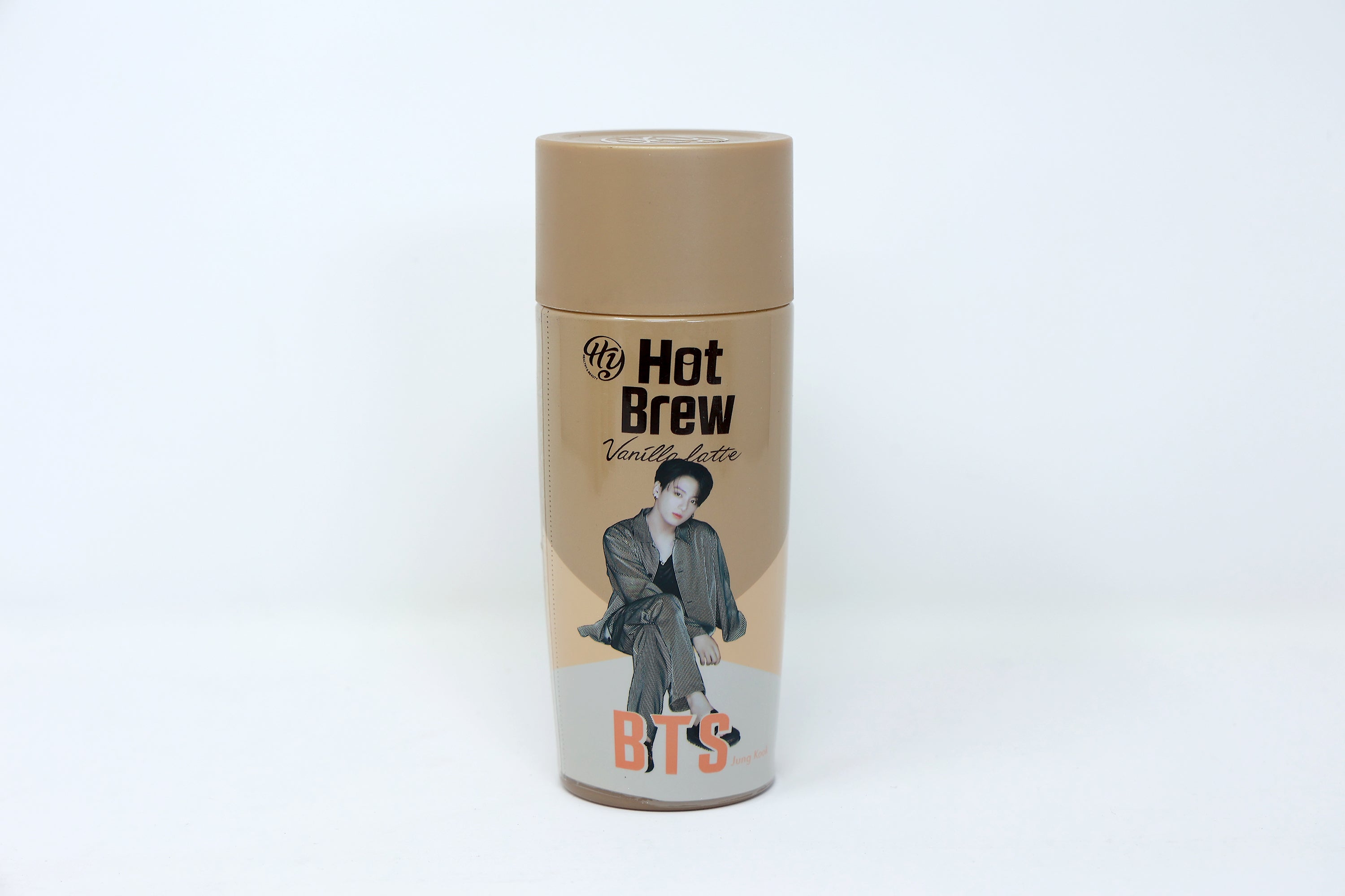 Paldo Fun & Yum BTS Bangtan Boys Special Coffee Package, 24 Vanilla Latte Bottles, Variety Pack, Unsweetened, Sugar-Free, Gluten-Free, On-the-Go Coffee Drink, 9.13 Fl oz (270ml), Made in Korea