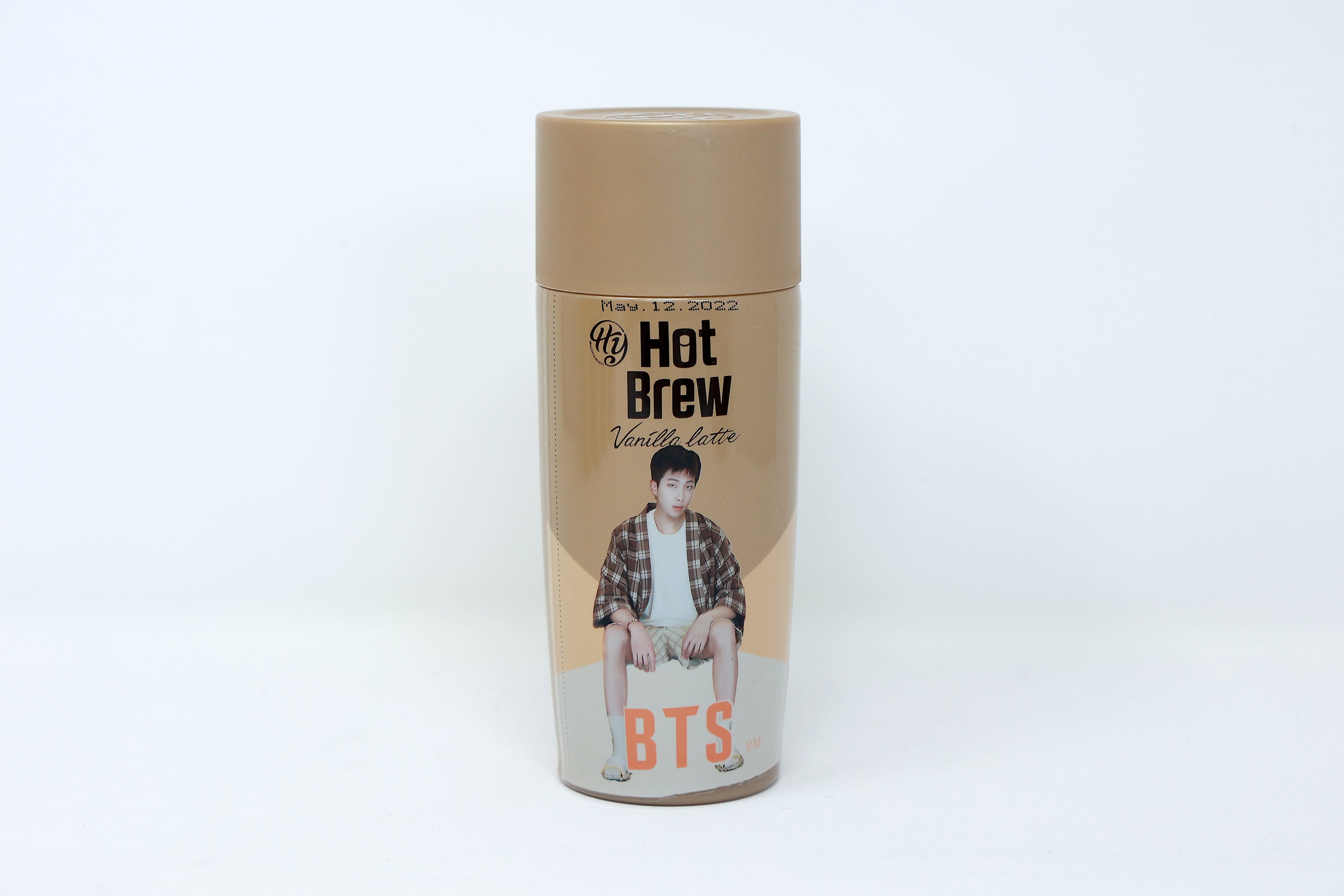 Paldo Fun & Yum BTS Bangtan Boys Special Coffee Package, 24 Vanilla Latte Bottles, Variety Pack, Unsweetened, Sugar-Free, Gluten-Free, On-the-Go Coffee Drink, 9.13 Fl oz (270ml), Made in Korea