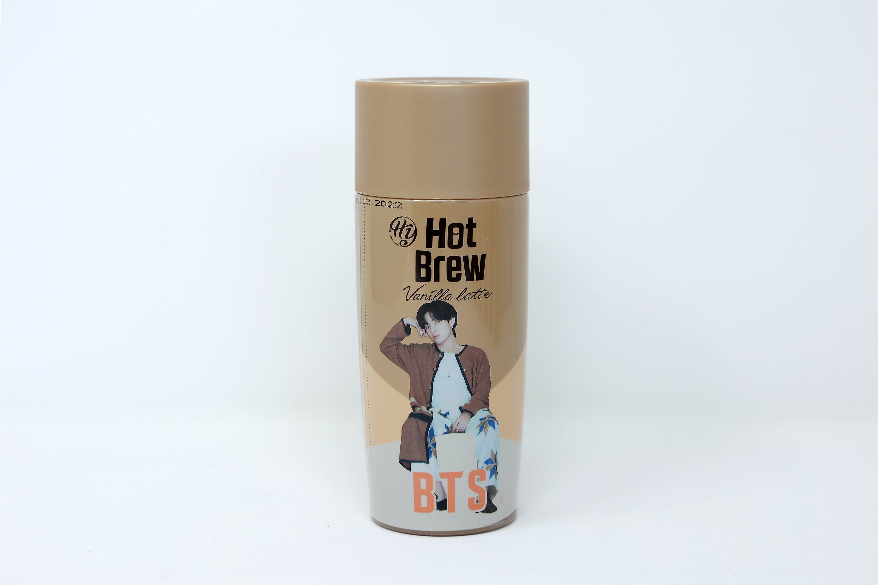 Paldo Fun & Yum BTS Bangtan Boys Special Coffee Package, 24 Vanilla Latte Bottles, Variety Pack, Unsweetened, Sugar-Free, Gluten-Free, On-the-Go Coffee Drink, 9.13 Fl oz (270ml), Made in Korea