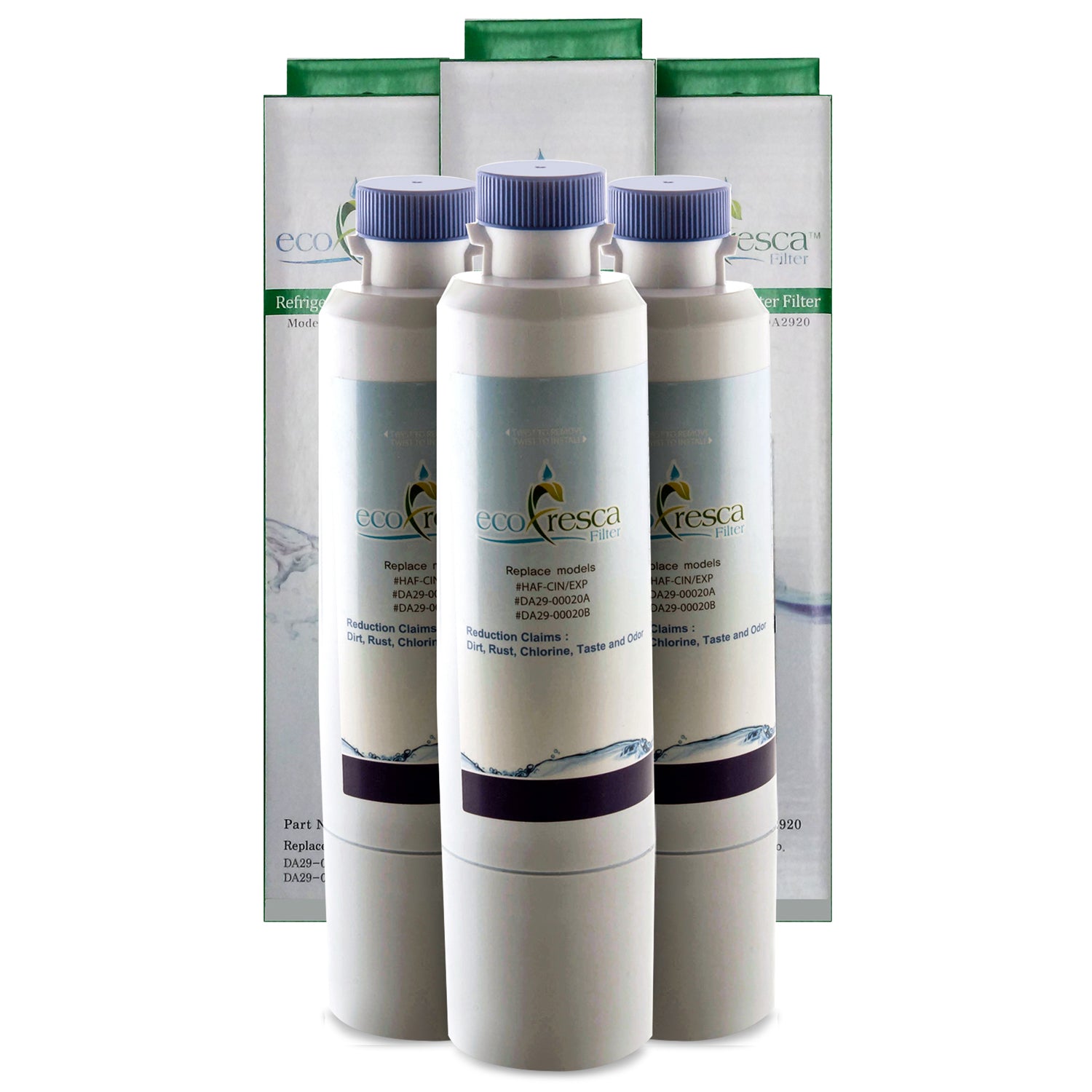 EcoFresca EFW-DA2920 for Samsung DA29-00020B DA29-00020A Replacement Water Filter