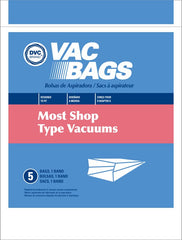 Shop Vac Compatible Most Canisters with 1 Band 5+1 Pack Bags 90672