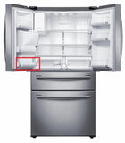 Samsung DA97-13819A Refrigerator Lower bottom Guard Bin_Left Door