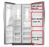Samsung DA97-08348A Refrigerator Door Upper Bin Guard
