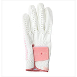 GolfSkin Golf Gloves Pink Honey Comb Design